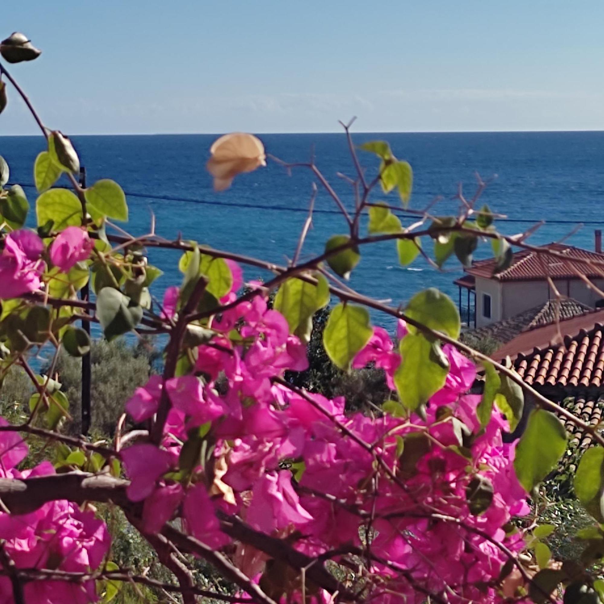 Iliolithos Rooms Kardhamili Bagian luar foto